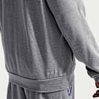 Sudadera con gorro de entrenador de básquetbol para hombre Villanova Wildcats Nike NCAA