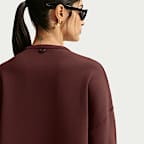 Nike 24.7 ImpossiblySoft Dri-FIT túlméretezett, kerek nyakkivágású női felső