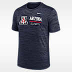 Playera universitaria Nike Dri-FIT para hombre Arizona Sideline Velocity