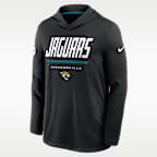 Jacksonville Jaguars Sideline Men's Nike Dri-FIT NFL Long-Sleeve Hooded Top