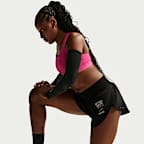 Nike Flow After Dark Tour Women's Mid-Rise Brief-Lined Running Shorts