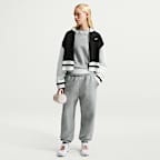 Nike Studio Fleece Medium Weight Women's Oversized Cropped Crew