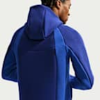 Męska kurtka z dzianiny w kontrastowych kolorach z zamkiem na całej długości Nike Tech Windrunner