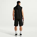 Nike N.A.C. Men's Dri-FIT Fleece Sleeveless Training Hoodie