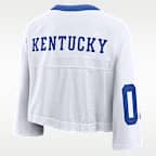 Kentucky Logo Women's Nike Dri-FIT College Cropped Jersey