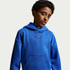 Sudadera con gorro oversized para niños talla grande Nike Sportswear Club Fleece