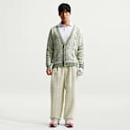 나이키 타탄 남성 루즈 핏 골프 가디건