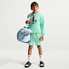 Sudadera con gorro para niños talla grande Nike Club Fleece