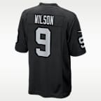 Tyree Wilson Las Vegas Raiders Men's Nike NFL Game Football Jersey