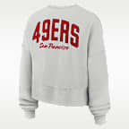 San Francisco 49ers Primetime Phoenix Women's Nike NFL Oversized Pullover Crew