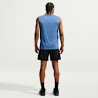 Nike Dri-FIT ermeløs treningsoverdel til herre