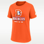 Denver Broncos Sideline Alt Women's Nike Dri-FIT NFL T-Shirt