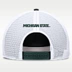 Michigan State Sideline Gameday Rope Men's Nike College Trucker Adjustable Hat