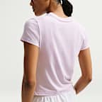 Maskinstrikket Nike Sportswear Chill-T-shirt til kvinder