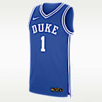 Jersey de básquetbol universitario Nike para hombre Duke Blue Devils Replica