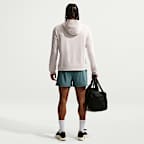 Sudadera con gorro de alto rendimiento Dri-FIT de cierre completo con protección contra los rayos UV para hombre Nike Primary NanoKnit