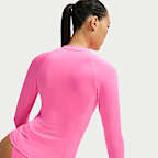 Playera de manga larga con cierre Dri-FIT UV para mujer Nike Swim Hydroguard