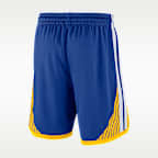 Golden State Warriors 2024/25 Swingman Icon Edition Men's Nike Dri-FIT NBA Replica Shorts