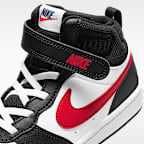 Nike Court Borough Mid 2 Küçük Çocuk Ayakkabısı