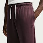 Nike Standard Issue Men's Therma-FIT Brushed Open-Hem Basketball Trousers