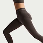 Leggings de tiro alto de 66 cm para mujer NikeSKIMS Ribbed Seamless