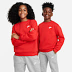 Nike Sportswear Club Fleece Big Kids' Sweatshirt