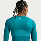Playera de manga larga Dri-FIT para mujer Nike One