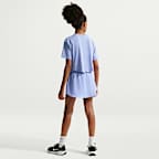 Nike One Dri-FIT-Skort mit hohem Bund (ältere Kinder, Mädchen)