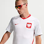 Poland 2026 Stadium Home Older Kids' Nike Dri-FIT Football Replica Shirt