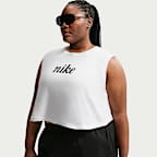 Nike Sportswear Club Women's Loose Cropped Tank Top (Plus Size)