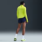 Playera de correr Dri-FIT UV de cierre de 1/4 para mujer Nike Swift
