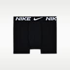Ropa interior estampada para niños talla grande (paquete de 3) Nike Dri-FIT Essentials