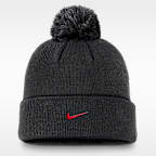 Gorro con dobladillo universitario Nike para hombre Georgia Peak