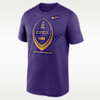 LSU Primetime Football Icon Legend Men's Nike Dri-FIT College T-Shirt