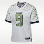 Jersey Nike de la NFL de partido para niños talla grande Kenneth Walker III Seattle Seahawks colección Rivalries