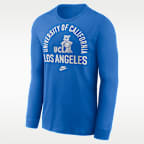 UCLA Legacy Arched Logo Men's Nike College Long-Sleeve T-Shirt