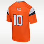 Bo Nix Denver Broncos Big Kids' Nike NFL Game Jersey