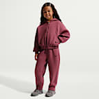 Nike Little Kids' Luxe Perform 2-Piece Full-Zip Hoodie Set