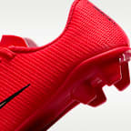 Nike Jr. Mercurial Vapor 17 Club Little Kids' Multi-Ground Low-Top Soccer Cleats