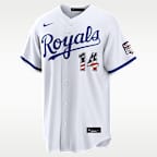 Jac Caglianone Kansas City Royals USA 250 Men's Nike MLB Stadium Jersey