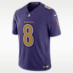 Jersey Nike Dri-FIT de la NFL Limited para hombre Lamar Jackson Baltimore Ravens