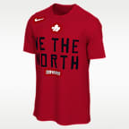 Playera de básquetbol Nike de la NBA para hombre Toronto Raptors