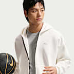 Nike Standard Issue Men's Therma-FIT Full-Zip Basketball Hoodie
