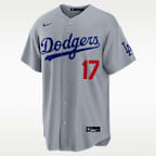 Jersey Nike Stadium de la MLB para hombre Shohei Ohtani Los Angeles Dodgers