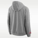 Ohio State Courtside Basketball Practice Men's Nike Dri-FIT Pullover Hoodie