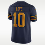 Jordan Love Green Bay Packers Men's Nike Dri-FIT NFL Limited Jersey