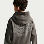 Sudadera con gorro oversized para niños talla grande Nike Sportswear Club Fleece