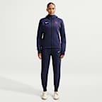 F.C. Barcelona Tech Fleece Windrunner Women's Nike Football Full-Zip Hoodie
