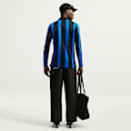 Maglia replica da calcio a manica lungha Nike Dri-FIT Inter 2026/27 Stadium da uomo – Home