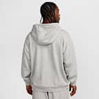 Sudadera con gorro sin cierre de French Terry oversized para hombre Nike Club Fleece